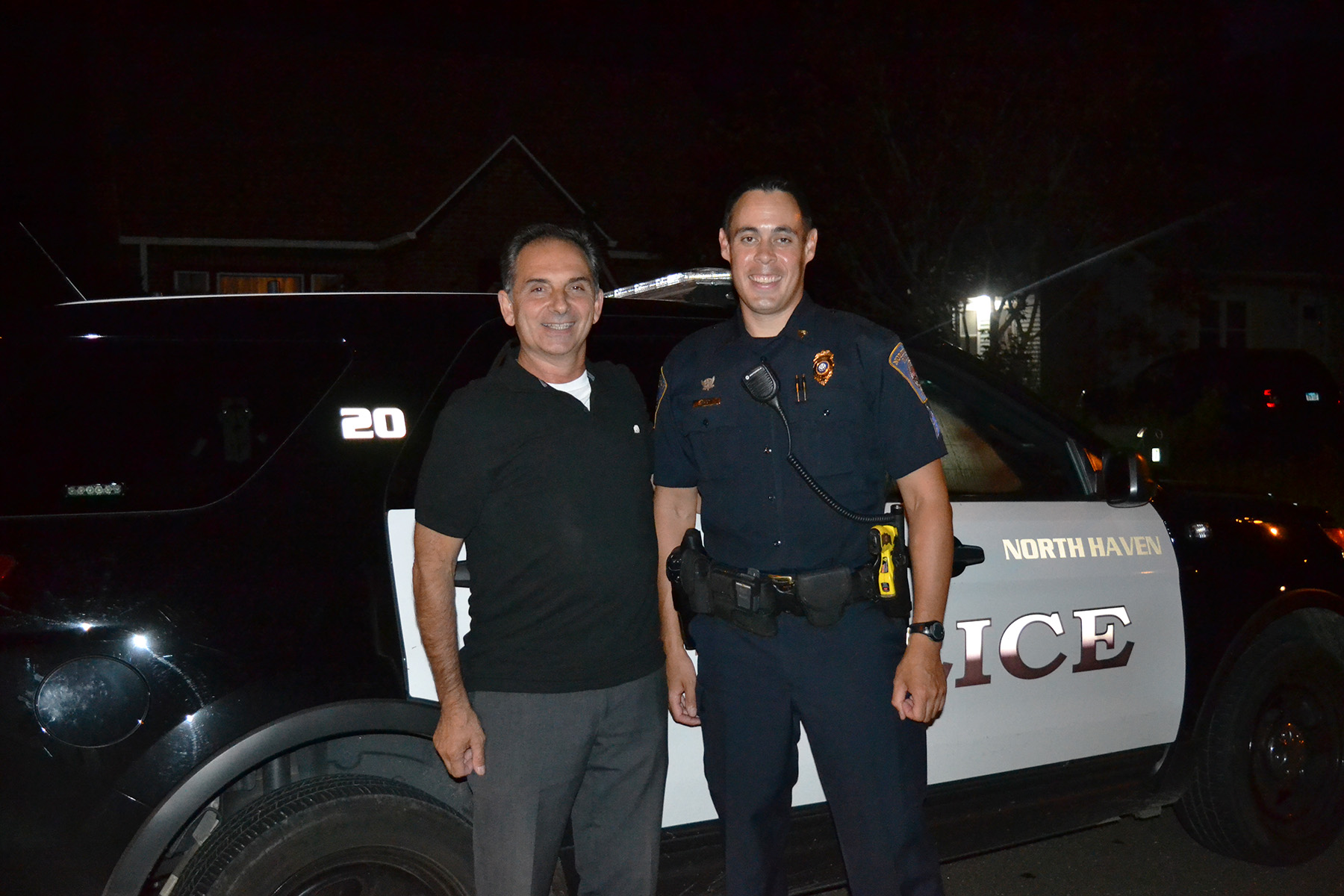 Yaccarino Rides Along with North Haven Police Department