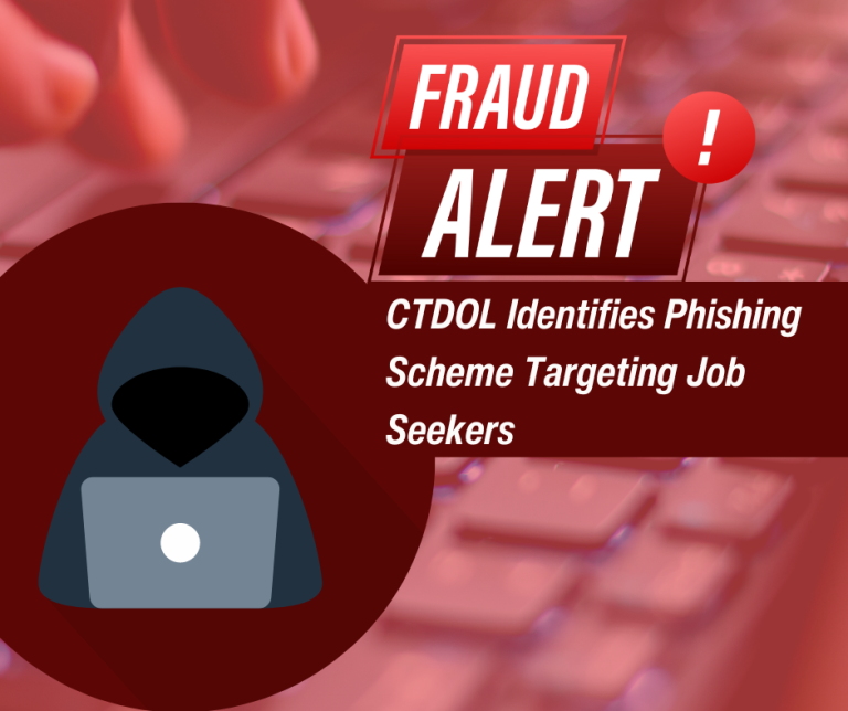 CTDOL Alerts Residents of New Fraud Scheme Targeting Job Seekers