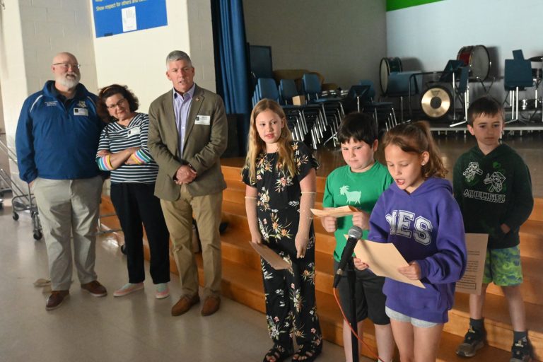 New Milford Legislative Delegation Visits Sarah Noble Intermediate School