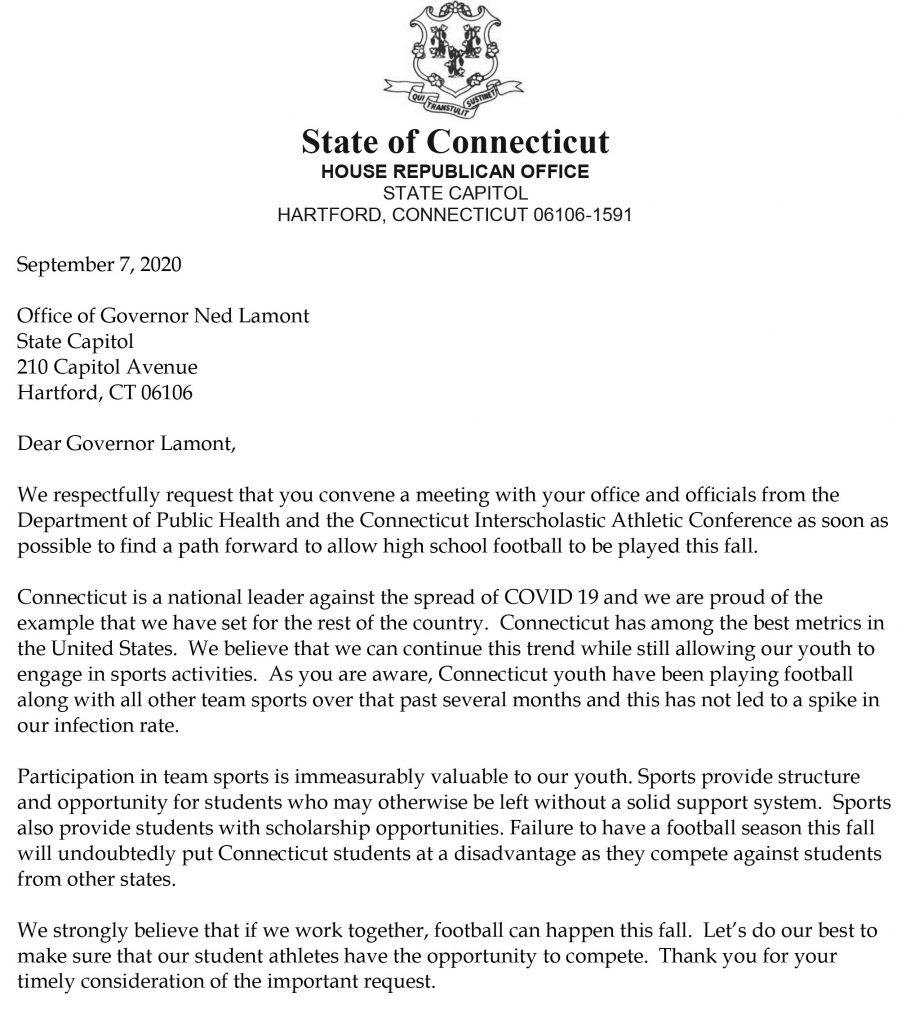 Rep. Pavalock-D’Amato Joins House Republicans in Letter to Governor ...