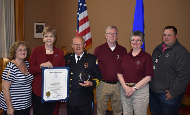 Suffield EMS Chief Honored by State of Connecticut